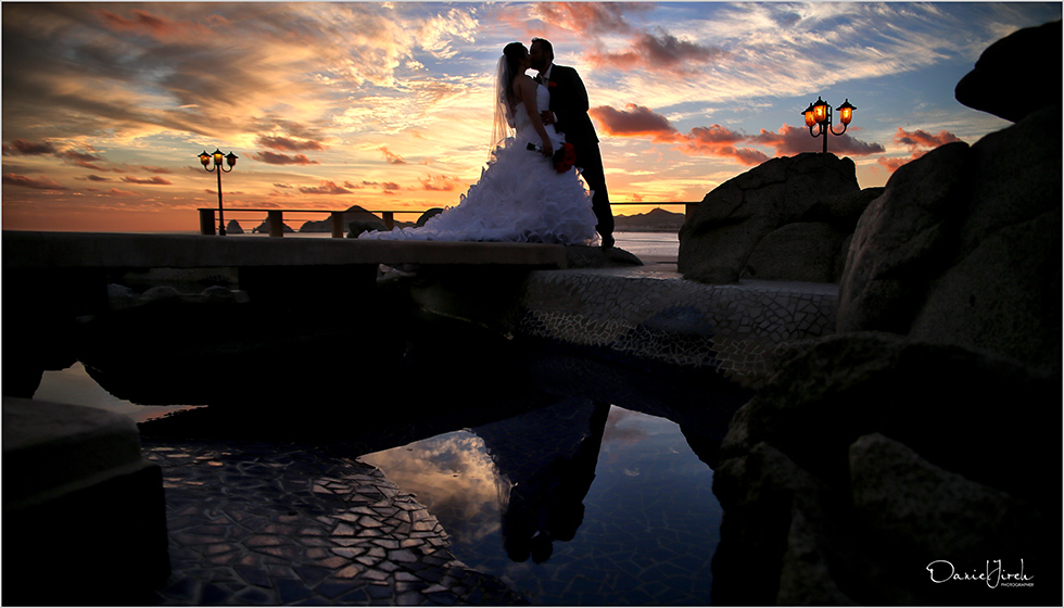 Cabo Weddings at Sunset Da Mona Lisa by Tammy Wolff