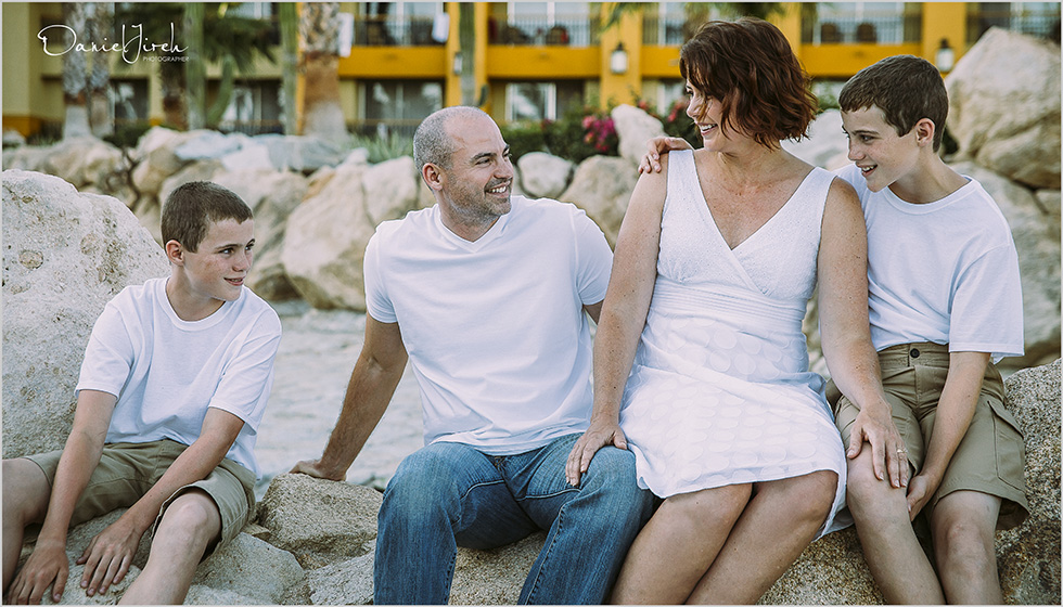 Family Session at Fiesta americana Grand Los Cabos