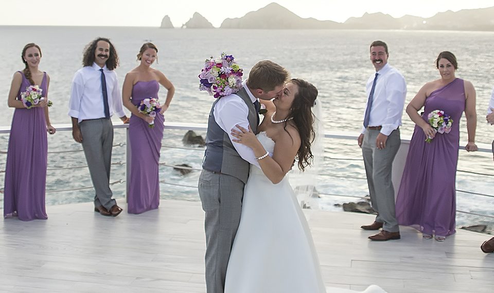Cabo Wedding services by Tammy Wolff I Sheraton Hacienda del Mar and Sunset Da Mona Lisa: Brienn & Jason October 31, 2015