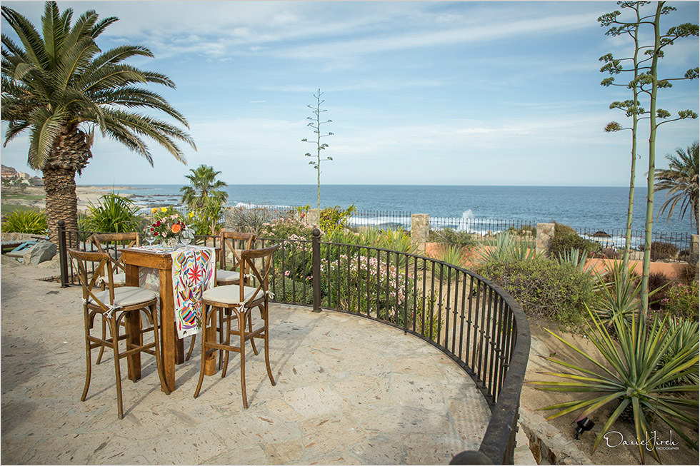 view from villa vista ballena terrace